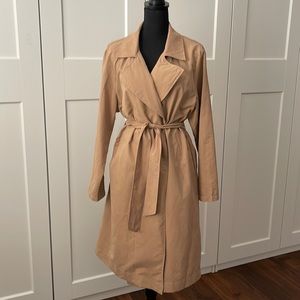 Light Camel Trench Coat